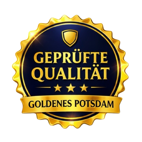 Siegel Geprüfte Qualität Goldenes Potsdam