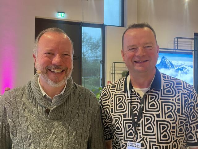 Markus Krall (links) und Jens Stamnitz (rechts)